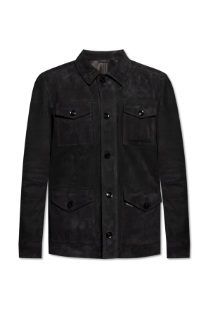 Navy blue Cotton shirt with pockets Tom Ford - Vitkac Australia